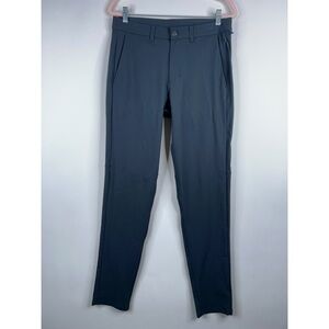 Lululemon Commission Classic Fit Pants Black Athleisure Size 32 Waist